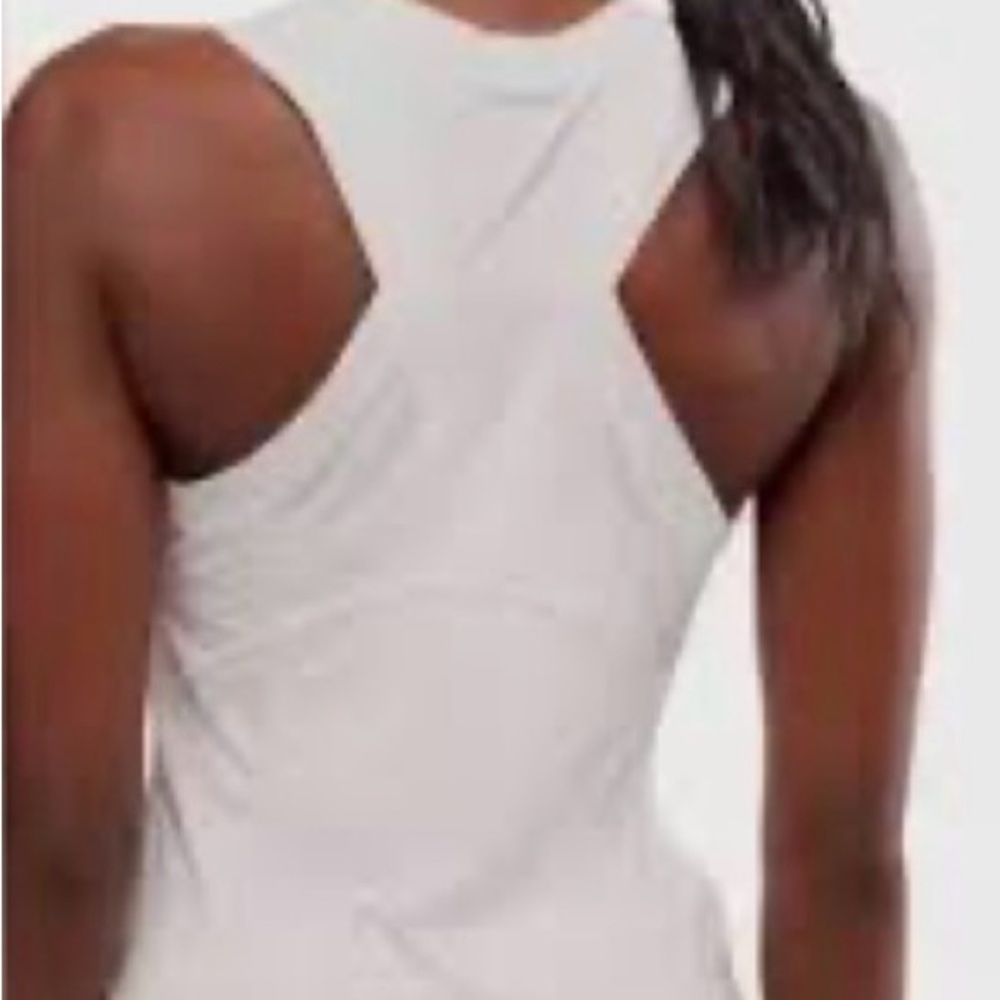 FP Movement Silver Lining Tempo Tank Women's White Sleeveless Top